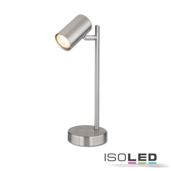 Luce da scrivania girevole, ruotabile, con interruttore GU10 IP20, nichel 