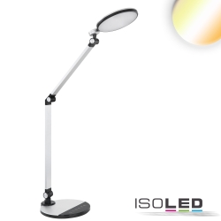 LED Schreibtischleuchte, 10W 3000/4000/6500K (Colorswitch) 605lm 120, mit Touch-Dimmer, Metall, Schwarz