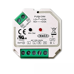 Dimmer DALI-2 DT6 / PUSH controllabile da DALI, Bianco