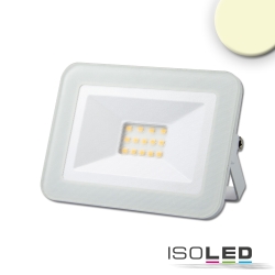 Proiettore PAD 10W piccolo, girevole, commutabile IP65, Bianco 