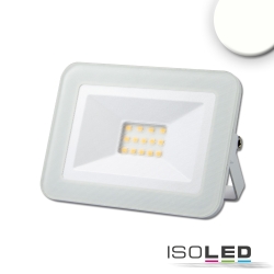 Proiettore PAD 10W piccolo, girevole, commutabile IP65, Bianco 