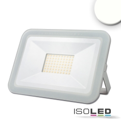 floodlight PAD 50W large, swivelling, switchable IP65, white 