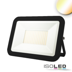 LED Fluter Pad 100W, IP65, CCT mit Funk-Fernbedienung, 100W 3000-6000K 10500lm 120, 100cm Kabel, Schwarz
