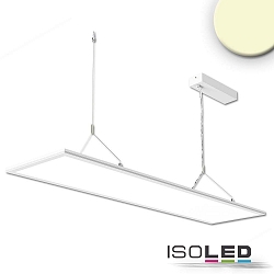 LED Hngeleuchte OFFICE UP+DOWN 20+20W, eckig, 30 x 120cm, UGR<19, DALI dimmbar, wei, 3000K 3700lm 100/100