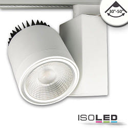 Faretto trifase FOCUS ADJUST 36W girevole, ruotabile, controllabile da DALI, focalizzabile IP20, Bianco dimmerabile