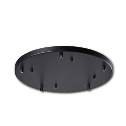 Baldacchino INFINITY ROUND BLACK 5 rotondo