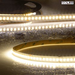 LED HEQ Flexband, IP20, 24V DC, 6W/m 200 lm/W, 180 LED/m, dimmbar, 500cm / Breite 1.0cm, 3000K
