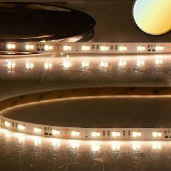 LED Flexband CRI90 SUNSET Dim-to-warm, IP20, 120 LED/m, 24V, 14W 1800-3000K, CRi 96, 500cm