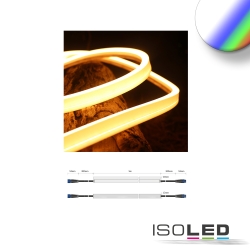 Striscia di LED siliconata NEONPRO FLEX 1220 5 poli, RGBW Bianco