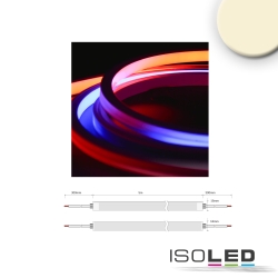 Striscia di LED siliconata NEONPRO FLEX 1615 2 poli Bianco
