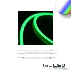 Outdoor LED NeonPRO Flexband 1220, IP67, 24V, 15W, CRi >90, dimmbar, RGB + 4000K