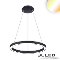 LED Hngeleuchte CIRCLE 580, rund, 48W, ColorSwitch 3000 / 3500 / 4000K, IP20, dimmbar, schwarz