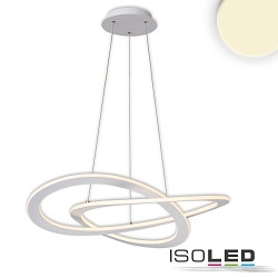 LED Hngeleuchte DESIGN 600, rund, 40W, 3000K, IP20, dimmbar, wei