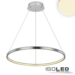 Luce a sospensione RING IP20, alluminio spazzolato 