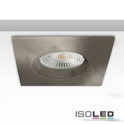 Cadre de montage GU10/MR16 angulaire, aluminium bross