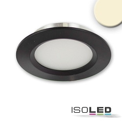 Luminaires pour meuble MINI AMP rond IP20, noir  gradable