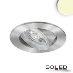 Lumire encastre SLIM68 MINI AMP rond IP40, aluminium bross  8W 850lm 3000K