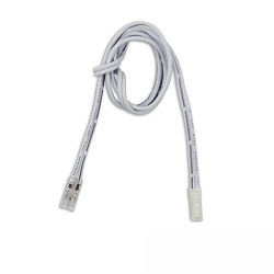 MiniAMP male-Stecker zu Clip Kabelanschluss fr 2-polige IP20 Stripes mit Breite 5mm, max. 3A, IP68