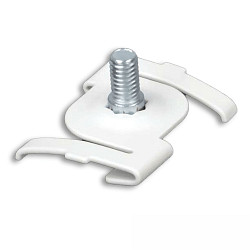 retaining clip, silver