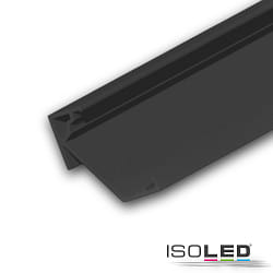 corner profile CORNER18 (45/60) surface-mounted version, black