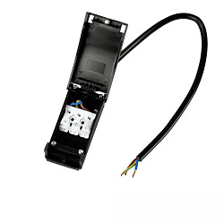 junction box 0.5-2.5MM, MAX. 450V/16A 3-pole, wired through