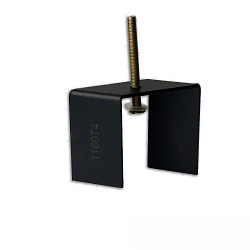 Clip di montaggio TRACK48 RECESSED Set di 2, nero