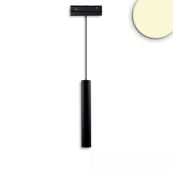 LED Pendelleuchte PIPE fr NV-Schienensystem TRACK48, 31cm /  3.2cm, 48V DC, CRi> 90, UGR<19, schaltbar, 7W 3000K 36