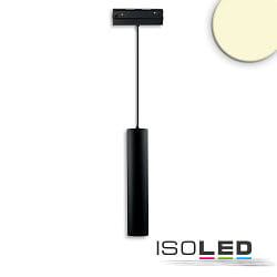 track spot PIPE 15W PENDULUM - TRACK48 (DALI) DALI controllable, UGR < 19, magnetic mounting IP20, black dimmable