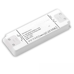 Driver LED TRAFO 48V IP20 - 0-100W SELV piatto, tensione costante, commutabile