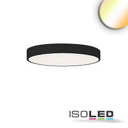 ceiling luminaire COLOR SWITCH ROUND -  40CM CCT Switch, UGR < 19, multipower IP40, black dimmable