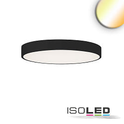 ceiling luminaire COLOR SWITCH ROUND -  60CM CCT Switch, UGR < 19, multipower IP40, black dimmable
