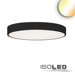 ceiling luminaire COLOR SWITCH ROUND -  100CM CCT Switch, UGR < 19, multipower IP40, black dimmable