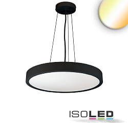LED Hngeleuchte RUND, IP42,  60cm, 40/50W (multi) 2700/3000/4000K (CCT Switch) 4800/6000lm, UGR<19 2H, dimmbar, exkl. Kabel