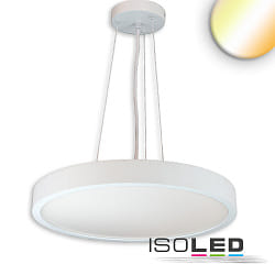 pendant luminaire COLOR SWITCH ROUND -  100CM CCT Switch, UGR < 19, multipower IP42, white dimmable