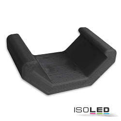 Zubehr fr Profil CORNER11 V2 - Magnethalter Z47, zur schraubenlosen Montage, schwarz