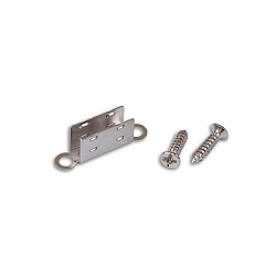 mounting bracket NEON B04H08 1 piece, silver