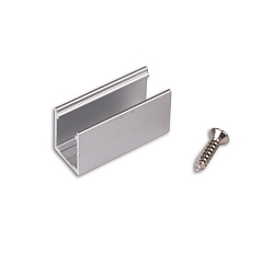 mounting bracket NEON B08H12 1 piece, silver