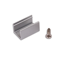 mounting bracket NEON B13H13 1 piece, silver
