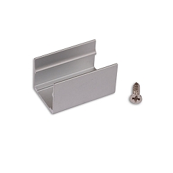 mounting bracket NEON B16H16 1 piece, silver