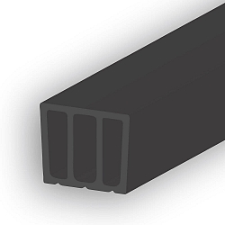 support profile CONRETE INLAY (DIVE24), black