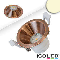 Lumire encastre BACK60-68 / UGR<12 rond, rigide, pour VDU, reculer IP20, or rose gradable 5W 380lm 2700K 36 36 CRI 90