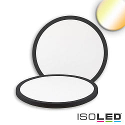ceiling luminaire SLIM300 PRO up / down, CCT Switch, switchable IP44, black 