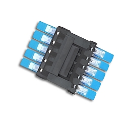 Spina del connettore 0.5-2.5MM, MAX. 250V/10A 5 poli, nero