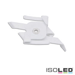 Clip di montaggio 3PH-TRACK S1 / 24MM ODENWALD GRID, bianco