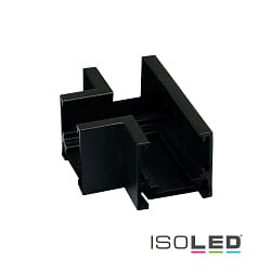 T-connector 90 HORIZONTAL - TRACK48 SURFACE FLAT isolated, mechanical, horizontal, black