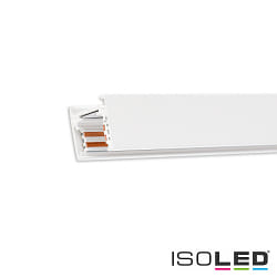 surface-mounted track TRACK48 SURFACE FLAT flat, 4-pole, magnetic mounting, white