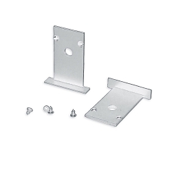 Tappo di chiusura TRACK48 RECESSED Set di 2, bianco