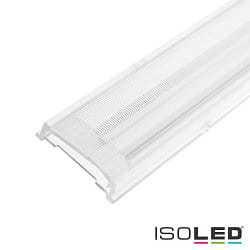 Zubehr fr 3-Phasen Linearleuchte prismatisch, 120cm - Einschubcover, 25 Linse asymmetrisch