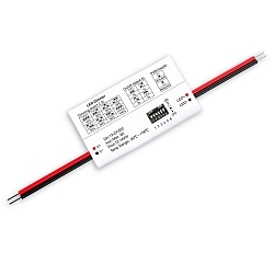 LED Soft-On/Soft-Off Multi-PWM-Dimmer, 1 Kanal, 12-24V DC 6A