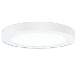Luminaire apparent / encastr FLEX PRO DN300 CCT Switch, rglable IP44, blanche gradable